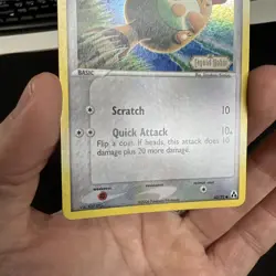 Sentret Reverse Holo 62/92 EX Legend Maker Pokemon Card Stamped - Image 5
