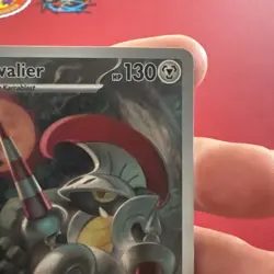Pokemon TCG Escavalier 138/086 Black Bolt IR Holo Card NM Condition - Image 3