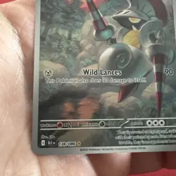 Pokemon TCG Escavalier 138/086 Black Bolt IR Holo Card NM Condition - Image 5