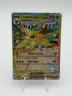Leafeon EX 006/131 -Pokemon Prismatic Evolutions NM - Image 1