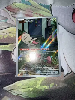 Pokemon Shelmet Illustration Rare SV: White Flare 093/086 NM - Image 3