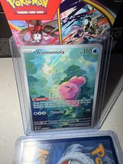 Pokemon TCG Alomomola 108/086 Sv: Black Bolt Illustration Rare Holo EN 110 HP - Image 1