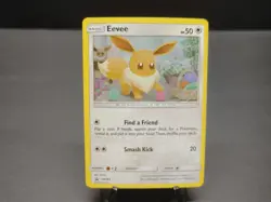 Eevee - (Cosmos Holo) Holo SM184 Sun & Moon Promo Pokemon Card - Image 1
