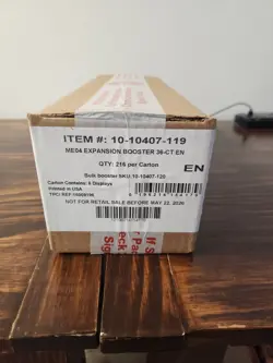 Pokemon Chaos Rising Booster Box Sealed Case - Factory Sealed - Image 1