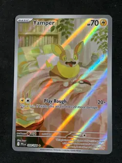 Yamper Illustration Rare ME02: Phantasmal Flames 099/094 Pokemon TCG - Image 1
