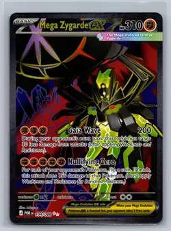 Mega Zygarde ex 104/088 Ultra Rare Perfect Order Pokemon Card Near Mint - Image 1