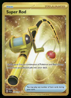 Super Rod 276/193 Hyper Rare Paldea Evolved Pokemon Near Mint - Image 1