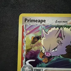 Pokemon Primeape 50/110 EX Holon Phantoms Delta Species Reverse Holo - Image 5