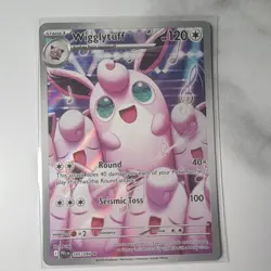 Pokemon Wigglytuff 105/094 Me02: Phantasmal Flames Full Art Holo Stage 1 - Image 1