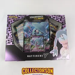 Pokemon TCG Champions Path Collection Hatterene V Promo Box New Factory Sealed - Image 1