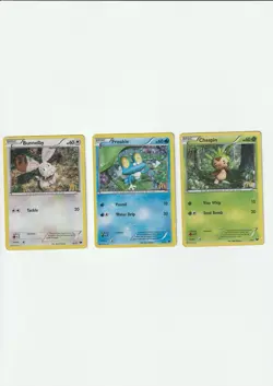 Pokemon TCG McDonald's Collection 2013 Holo 3-Card Lot Froakie Chespin Bunnelby - Image 1