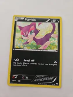Purrloin 009/012 Holo Promo McDonald's Promos 2012 Pokemon MP - Image 1