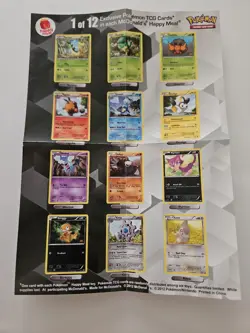 Purrloin 009/012 Holo Promo McDonald's Promos 2012 Pokemon MP - Image 4