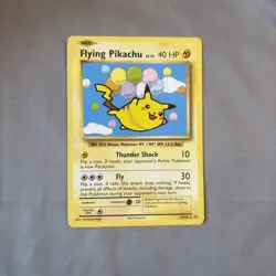 Pokemon TCG Flying Pikachu Evolutions Card #110/108 Regular Secret Rare, MP - Image 1