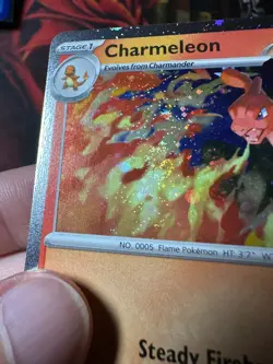 New Chaos Rising Promo Charmeleon Unique SWIRL in Flames MEP 079 PROMO - Image 2