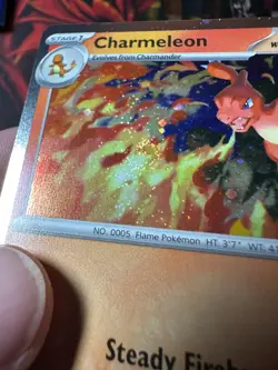 New Chaos Rising Promo Charmeleon Unique SWIRL in Flames MEP 079 PROMO - Image 3