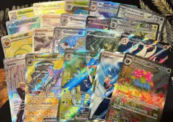 Pokemon Card Lot 100 OFFICIAL TCG Cards + Ultra Rare | GX EX V OR FULLART! GIFT - Image 4