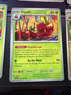 Applin Dipplin Appletun Flapple Lot (6) Various Sets Evolution Pokemon TCG NM - Image 3