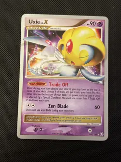 Uxie LV.X Legends Awakened 146/146 2009 World Championships Pokemon TCG - Image 1