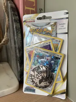Pokemon TCG - Silver Tempest - Premium Checklane Booster Blister - Magnezone - Image 1