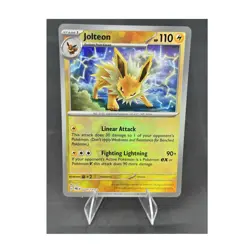 Pokemon TCG Sv: Prismatic Evolutions Jolteon 029/131 masterball English MINT - Image 1
