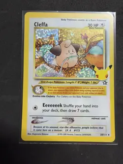 Cleffa 20/111 Celebrations Holo Pokemon Card NM - Image 1