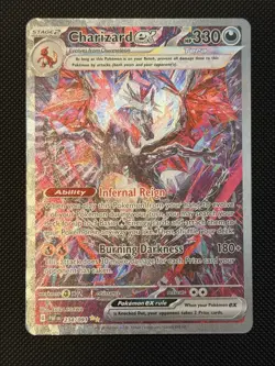 Charizard ex 234/091 Paldean Fates Pokemon Special Illustration Rare Card NM - Image 1