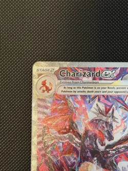 Charizard ex 234/091 Paldean Fates Pokemon Special Illustration Rare Card NM - Image 4