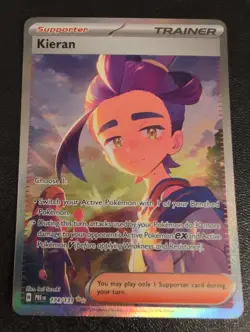 Kieran #174/131 SV: Prismatic Evolutions Pokemon - Image 1