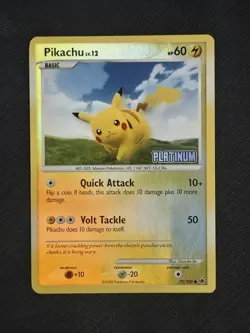 Pokemon TCG - Pikachu EX - Majestic Dawn 70 Reverse Holo - Image 1