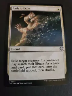 Path to Exile [Outlaws of Thunder Junction Commander] Magic MTG NM - Image 1