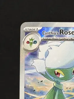 Pokemon TCG Cynthia's Roserade 184/182 Destined Rivals Illus. - Image 3