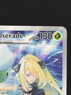 Pokemon TCG Cynthia's Roserade 184/182 Destined Rivals Illus. - Image 4