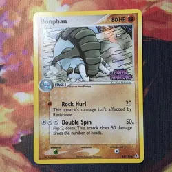 Pokemon TCG Donphan 40/110 Holon Phantoms Reverse Holo Stage 1 80 HP ENG - Image 1