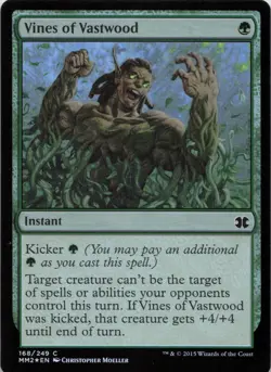 Vines of Vastwood - FOIL - C Modern Masters 2015 168 - MTG - Image 1
