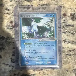 Articuno ex 100 HP Holo Promo EX Collector's Window Tins 032 English Pokemon - Image 1