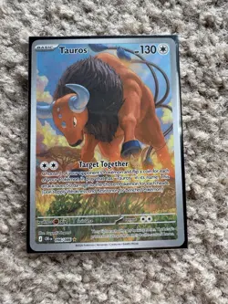 Tauros 096/086 Me04: Chaos Rising Holo Pokemon TCG NM - Image 1