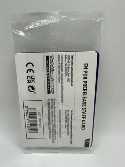 POKEMON UNGRADED PERFECT ORDER [STAFF] HOLO PACK MEGA EVOLUTION PROMO SEALED - Image 4