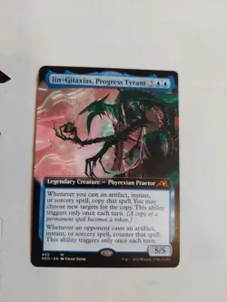 Jin-Gitaxias, Progress Tyrant (Extended Art) Kamigawa: Neon Dynasty Regular - Image 1
