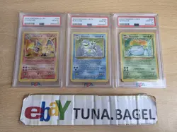 PSA 10 Charizard Blastoise Venusaur Pokemon TCG Classic Collection English - Image 1