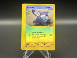 Rattata - Reverse Holo - 128/165 Expedition Base Set - Pokemon TCG - 2002 - Image 1