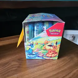 Pokemon Prismatic Evolutions Mini Tin Display Case - Sealed Case 8 Tins - Image 4