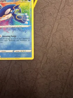 Kyogre 021/072 Shining Fates Amazing Rare Holo Pokemon TCG NM - Image 4