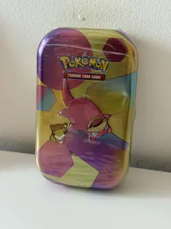 Pokemon TCG Scarlet Violet 151 Mini Tin Slowpoke Sandshrew 2 Boosters Fast 📦 - Image 1