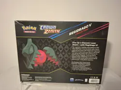 Pokemon TCG Crown Zenith Regidrago V Collection Box sealed, Damaged. - Image 2