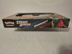 Pokemon TCG Crown Zenith Regidrago V Collection Box sealed, Damaged. - Image 5