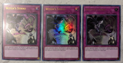 Yu-Gi-Oh! Witch's Strike (x3), Ultra Rare, 1st Edition, MP20, NM - Image 1
