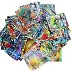 120 PCS Poke-cards TCG GX Card Lot Ultra Rare Holo Trainer Trading Cards USA - Image 1