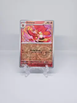 023/191 SIMISEAR | COMMON REVERSE HOLO | SURGING SPARKS POKEMON CARD - Image 1