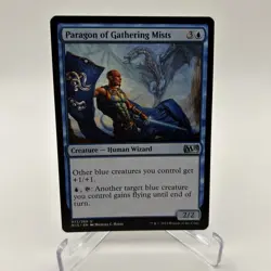 MTG PARAGON OF GATHERING MISTS Creature M15/Core Set 2015 Uncommon Blue 73/269 - Image 1